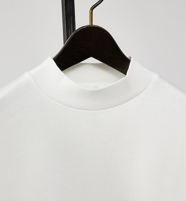 ABAHOUSE「【シルキータッチ】ライトダンボールモックネック ロンT」|Tシャツ・カットソー|