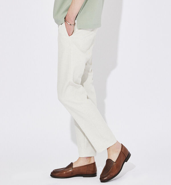 alfredoBANNISTER「レザーメッシュスリッポン」|スニーカー|