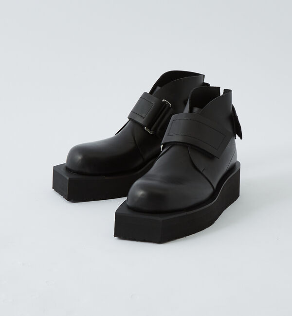 alfredoBANNISTER「ビッグストラップ ショート ブーツ」|ショートブーツ|