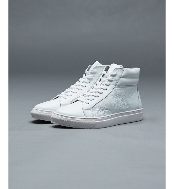 alfredoBANNISTER「サイドジップ ハイカット レザースニーカー」|スニーカー|