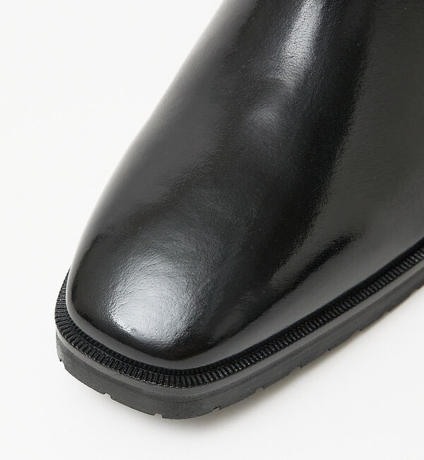 alfredoBANNISTER「スクエア サイドジップ ブーツ」|ショートブーツ|