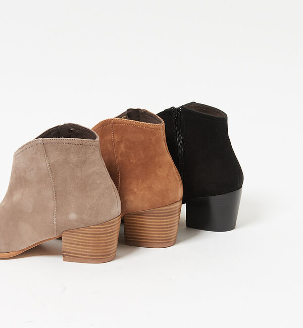 Rouge vif「REMME ウエスタンカットブーツ」|ショートブーツ|