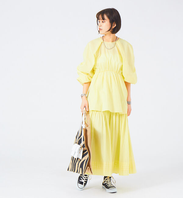 Rouge vif「コーマローンワッシャースカート」|スカート|