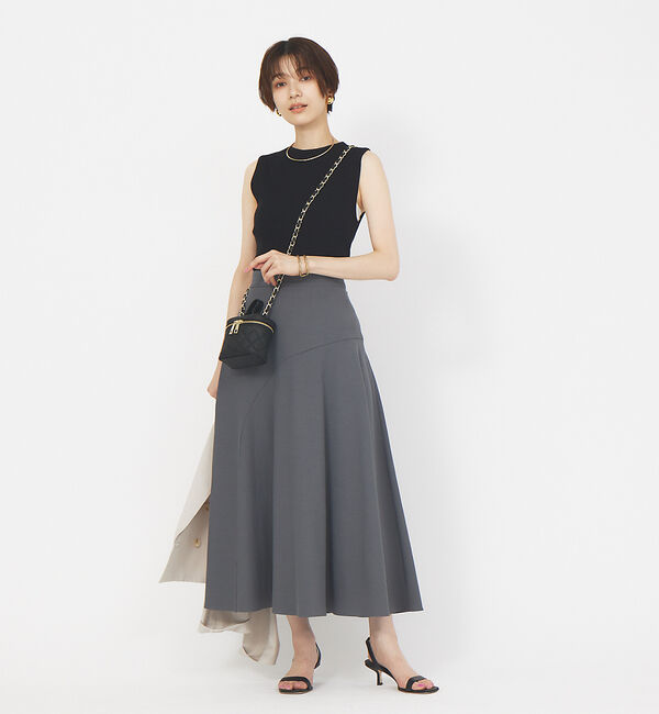 Rouge vif「シェルタリングアシメフレアスカート」|スカート|