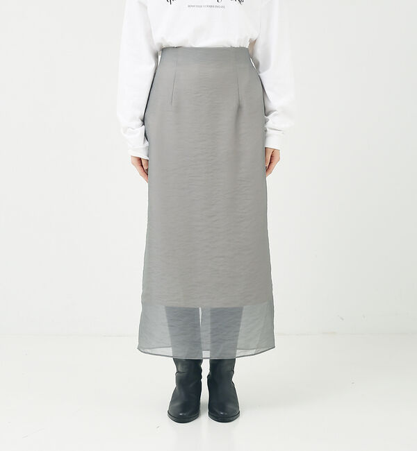 Rouge vif「シアータイトスリットスカート」|スカート|