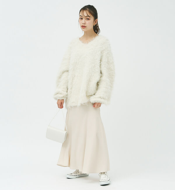 Rouge vif「切替 マキシスカート」|スカート|