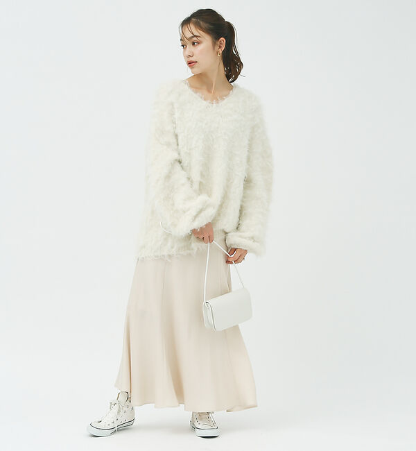 Rouge vif「切替 マキシスカート」|スカート|