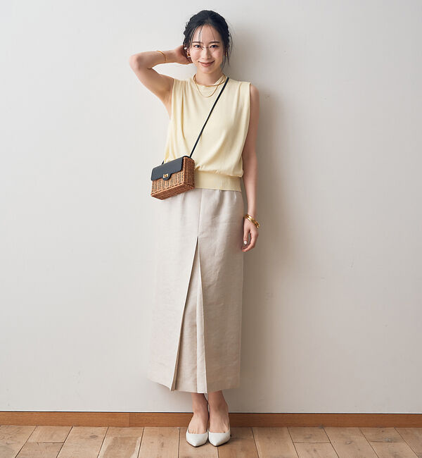 Rouge vif「ショルダータックハイゲージニットプルオーバー」|ニット・セーター|