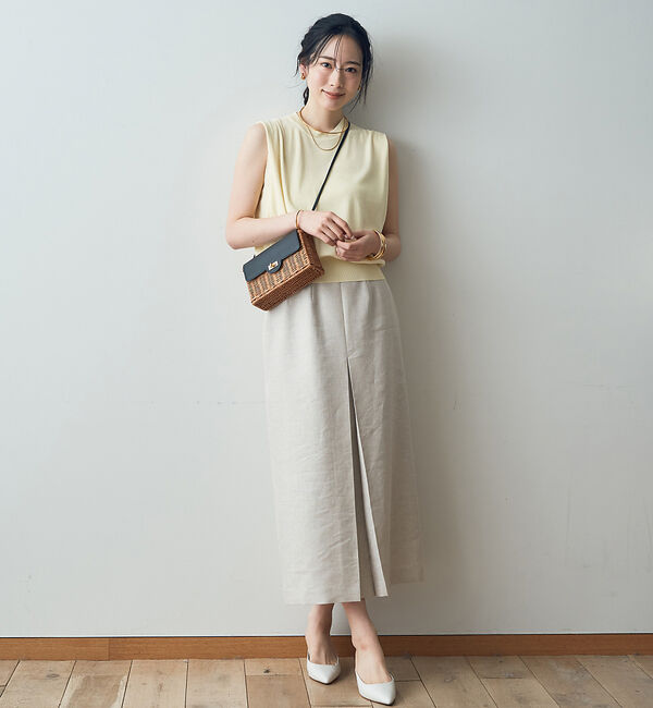 Rouge vif「ショルダータックハイゲージニットプルオーバー」|ニット・セーター|