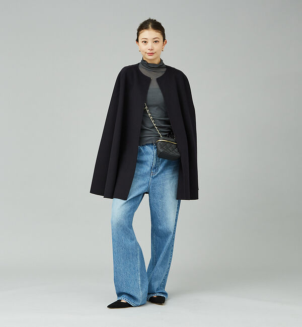 Rouge vif「【40周年】ウールカシミヤリバーマントコート」|その他|