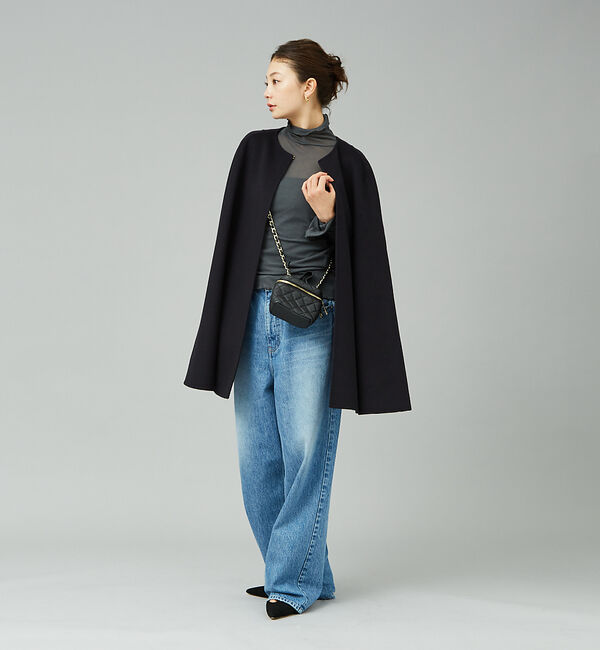 Rouge vif「【40周年】ウールカシミヤリバーマントコート」|その他|