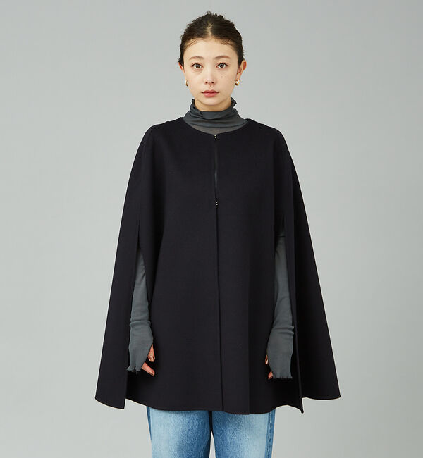 Rouge vif「【40周年】ウールカシミヤリバーマントコート」|その他|