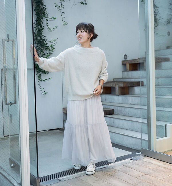 Rouge vif「リバーシブル２WAYチュールスカート」|スカート|