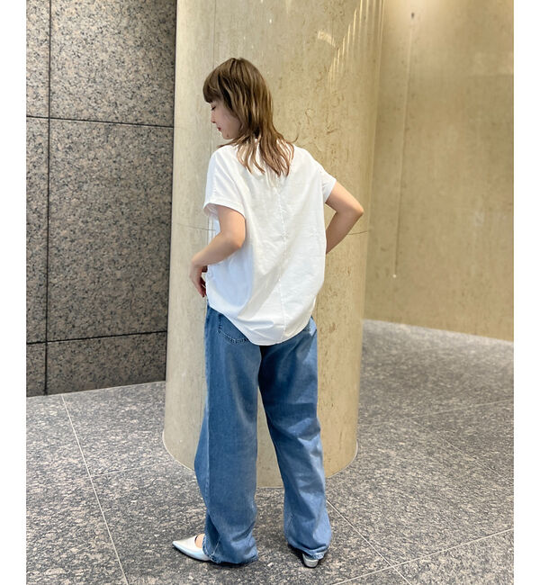 Rouge vif「【RED CARD/レッドカード】別注Dakota ルーズストレートデニム」|デニム|