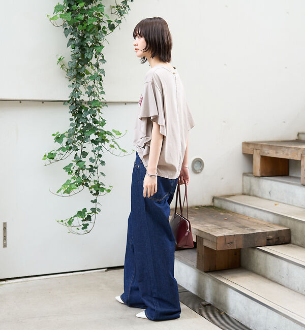 Rouge vif「【AMERICANA&times;MICA＆DEAL/ アメリカーナ&times;マイカ】fill te」|Tシャツ・カットソー|