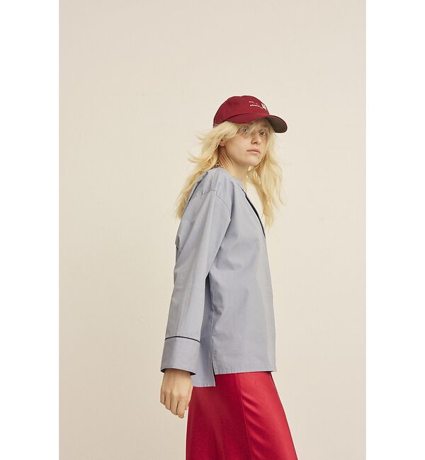 Rouge vif「【セットアップ対応】オープンカラーシャツ【予約】」|シャツ・ブラウス|