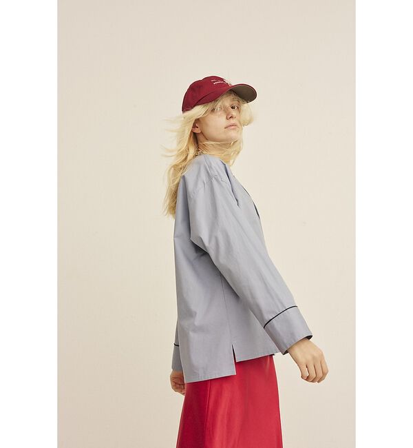 Rouge vif「【セットアップ対応】オープンカラーシャツ【予約】」|シャツ・ブラウス|