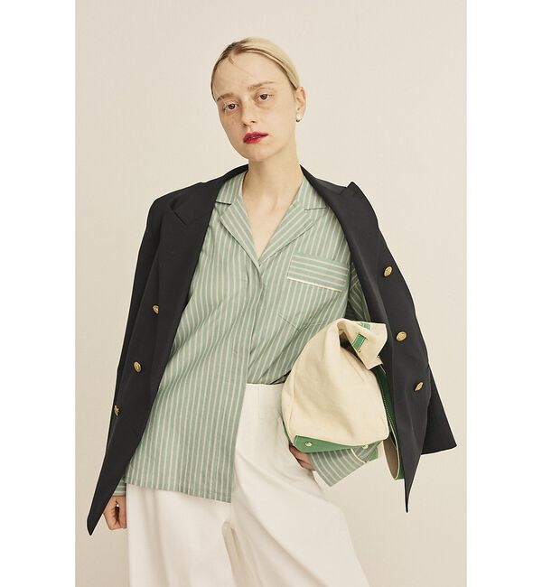 Rouge vif「【セットアップ対応】オープンカラーシャツ【予約】」|シャツ・ブラウス|