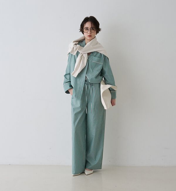 Rouge vif「【セットアップ対応】オープンカラーシャツ【予約】」|シャツ・ブラウス|