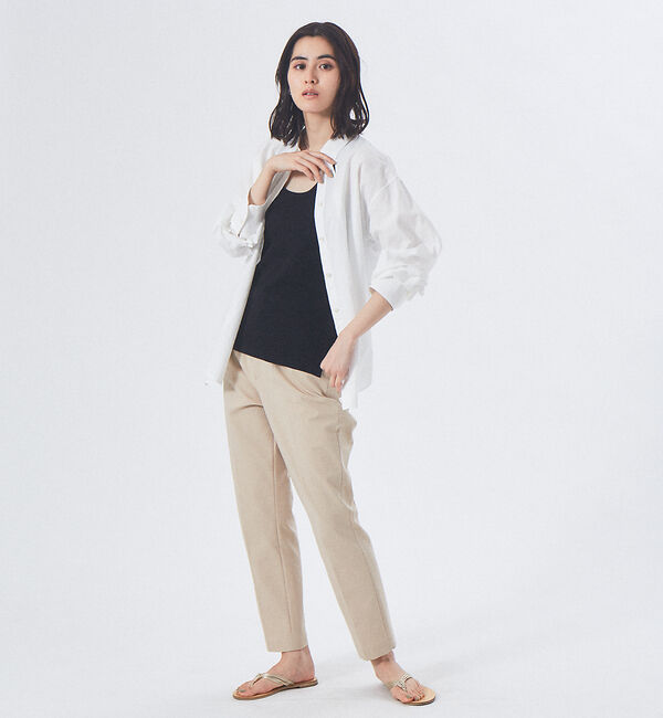 qualite「ウォッシャブル2WAYタンクトップ」|キャミソール|