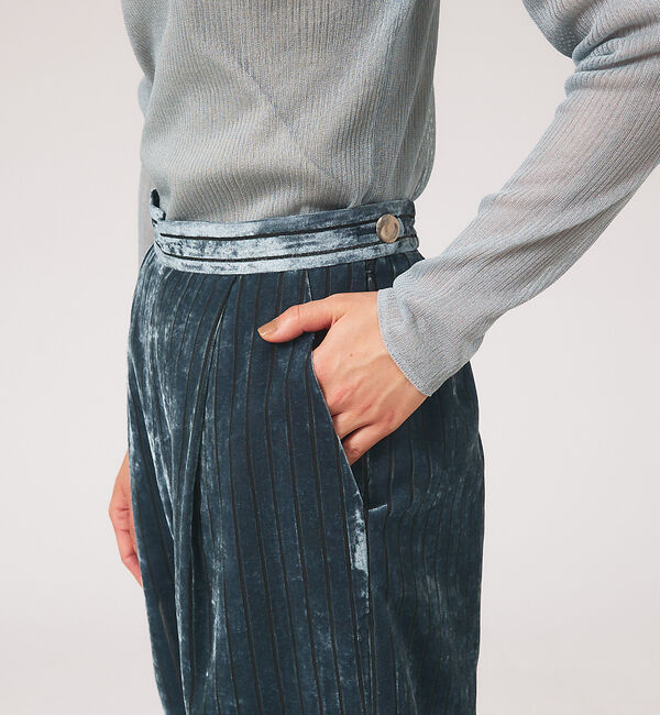 qualite「オパールストライプパンツ」|その他|