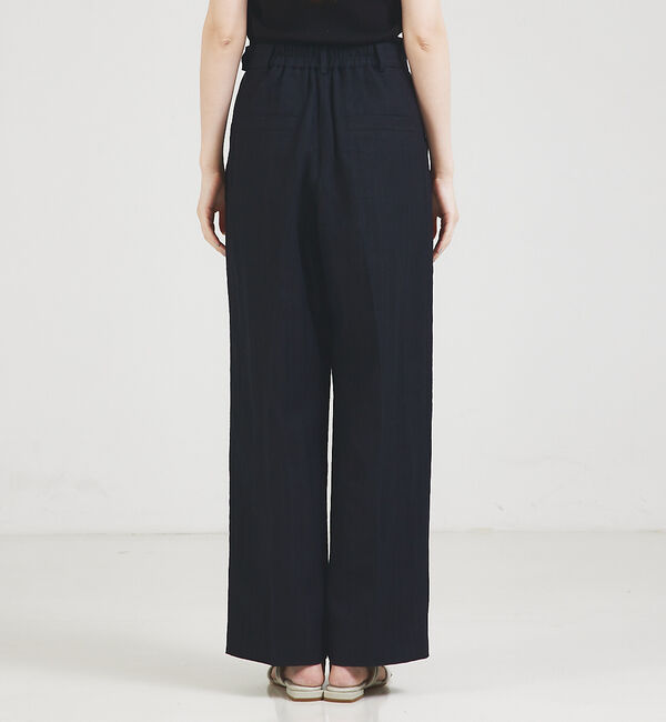 qualite「【セットアップ対応】ランダムヘリンボーンリネンパンツ」|その他|