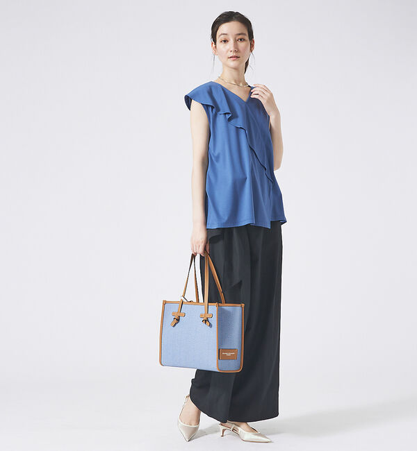 qualite「アシメフレアカットソー」|Tシャツ・カットソー|