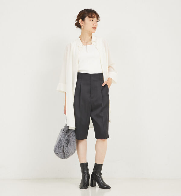 qualite「クリアサテンハーフパンツ」|その他|