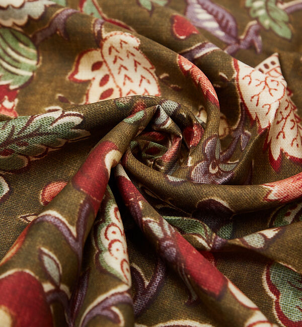 qualite「【Tapis Noir】クラシカルスカーフ」|バンダナ・スカーフ|