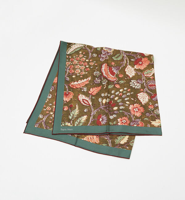qualite「【Tapis Noir】クラシカルスカーフ」|バンダナ・スカーフ|