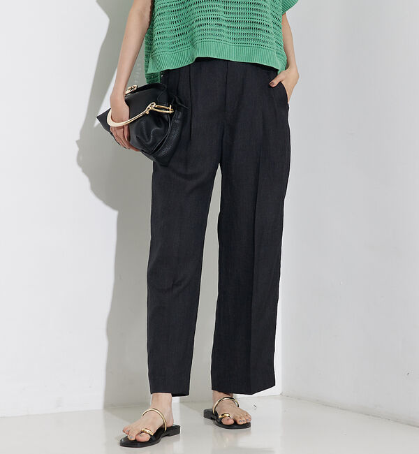 qualite「【セットアップ対応】ミックスカラーラミーパンツ」|その他|チャコールグレー