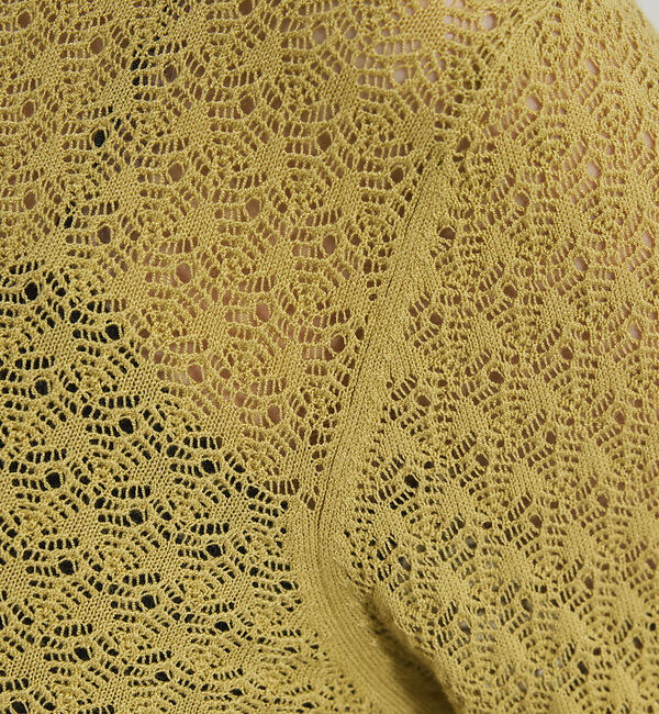 qualite「スカラップレースニット」|Tシャツ・カットソー|