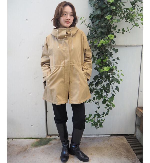 qualite「【万能の羽織りがアップデートして登場！】ダブルドロストマウンテンパーカ」|パーカー|