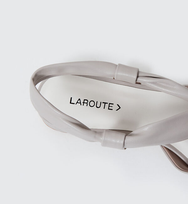 AU BANNISTER「【LAROUTE】ソフトツイストスリングバックパンプス」|パンプス|