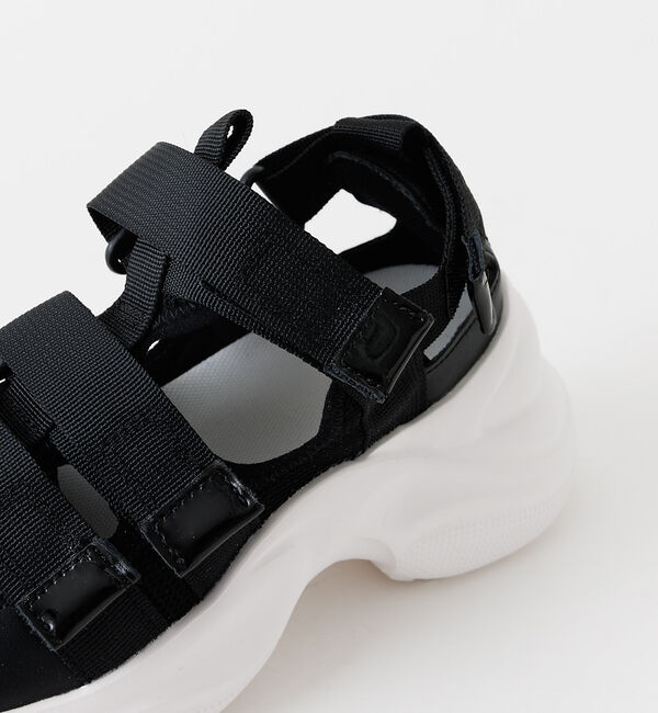 AU BANNISTER「【販売店舗限定】ベルクロスポーツサンダル」|サンダル|