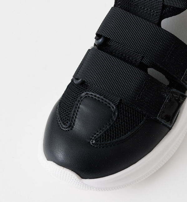 AU BANNISTER「【販売店舗限定】ベルクロスポーツサンダル」|サンダル|