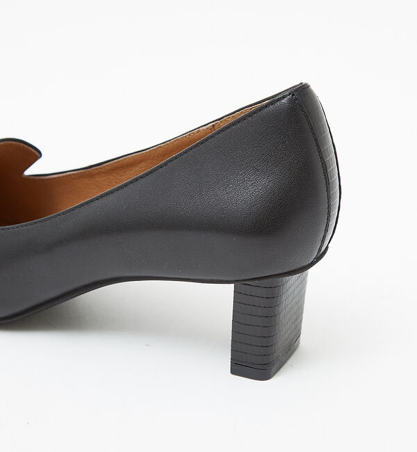 AU BANNISTER「ローファーモチーフミドルパンプス」|パンプス|