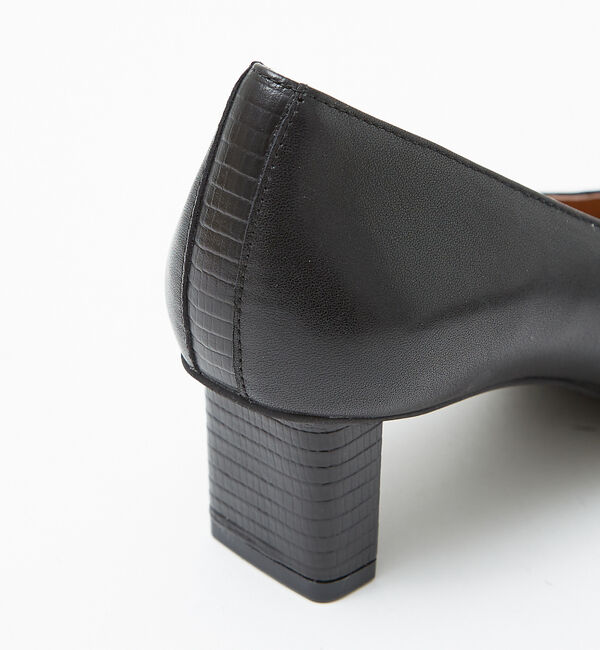 AU BANNISTER「ローファーモチーフミドルパンプス」|パンプス|