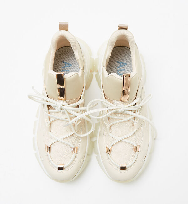 AU BANNISTER「ストリームライン ボリュームスニーカー」|スニーカー|