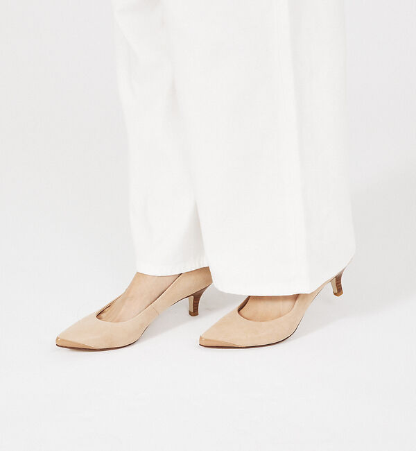 AU BANNISTER「ポインテッドラインパンプス」|パンプス|