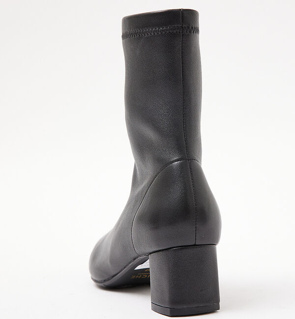 AU BANNISTER「【最高ブーツ/ 5cmヒール】ストレッチショートブーツ」|ショートブーツ|