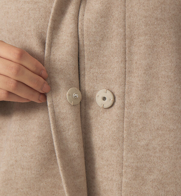 abahouse mavie「【マルチWAY】ジャージーメルトンステンカラーコート」|ステンカラーコート|
