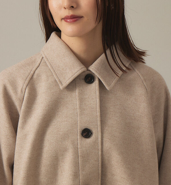 abahouse mavie「【マルチWAY】ジャージーメルトンステンカラーコート」|ステンカラーコート|
