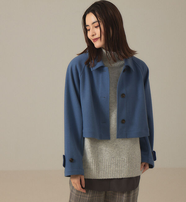 abahouse mavie「【マルチWAY】ジャージーメルトンステンカラーコート」|ステンカラーコート|