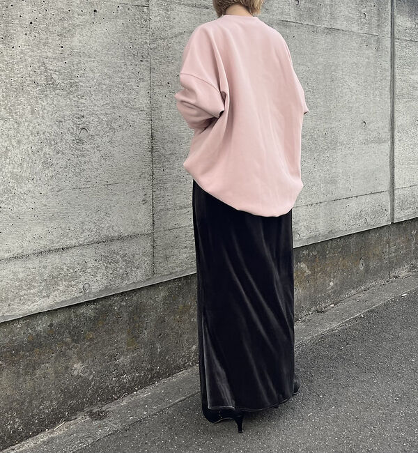 abahouse mavie「ロゴシルキーダンボールプルオーバー」|スウェット・ジャージ|