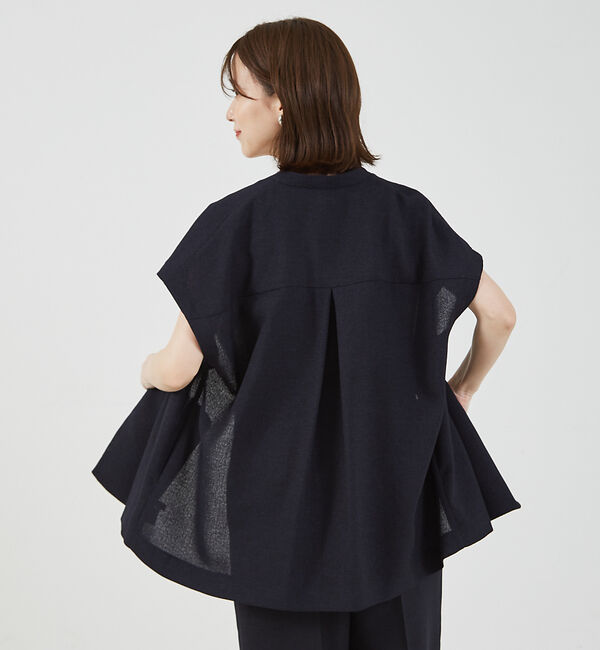 abahouse mavie「【セットアップ対応】ライトツィードフレンチジャケット」|ベスト・ジレ|