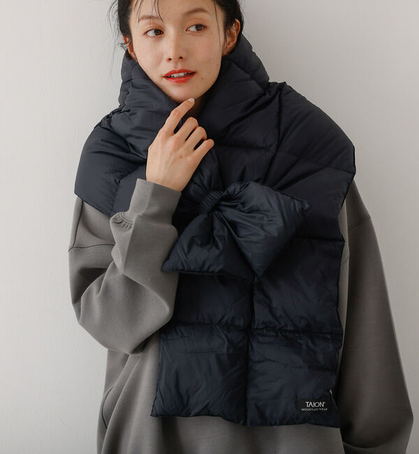 abahouse mavie「【TAION】 ダウンスカーフ」|マフラー|