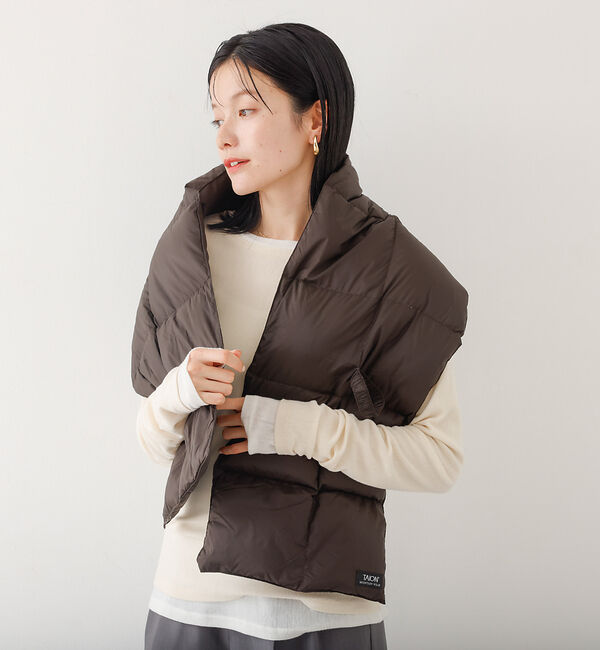 abahouse mavie「【TAION】 ダウンスカーフ」|マフラー|
