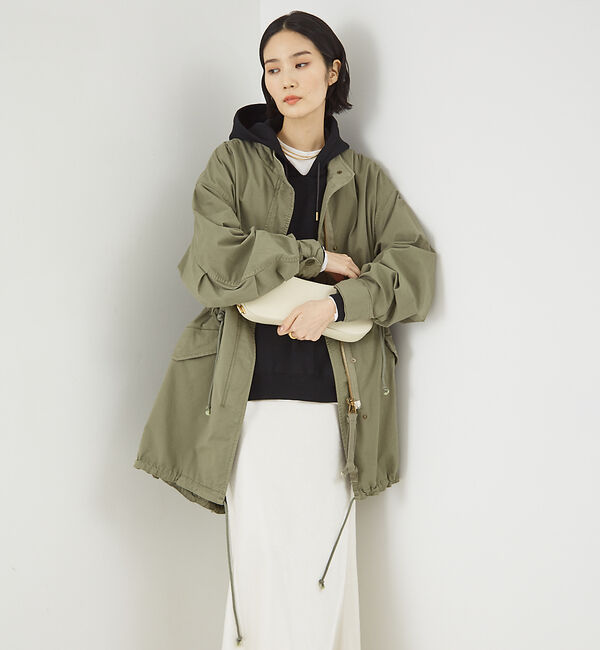 The Store by C' 「【COCUCA】製品染めミリタリーコート」|ミリタリー・モッズコート|