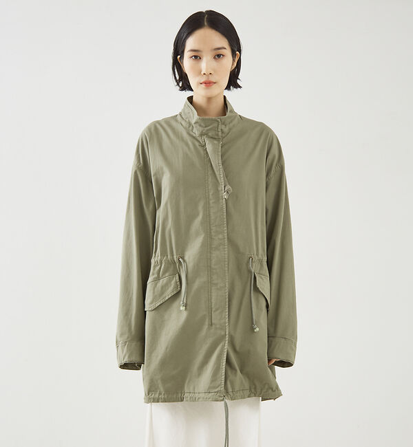 The Store by C' 「【COCUCA】製品染めミリタリーコート」|ミリタリー・モッズコート|